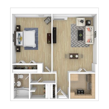 1C floor plan
